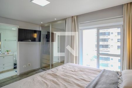 Suíte de apartamento à venda com 2 quartos, 116m² em Santo Antônio, São Caetano do Sul