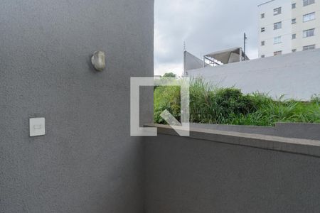 Varanda da Sala de apartamento para alugar com 2 quartos, 57m² em Novo das Indústrias, Belo Horizonte