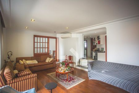 Sala e Estar de apartamento à venda com 3 quartos, 140m² em Vila Clementino, São Paulo