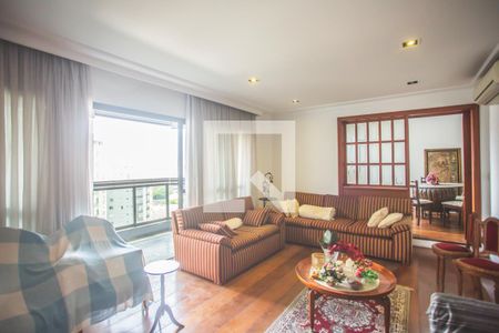 Sala e Estar de apartamento à venda com 3 quartos, 140m² em Vila Clementino, São Paulo