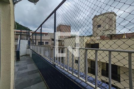 varanda de apartamento para alugar com 3 quartos, 193m² em Vila Julia, Guarujá