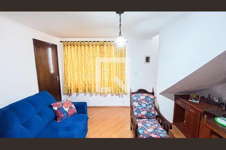 Sala de casa à venda com 3 quartos, 123m² em Vila Camilópolis, Santo André