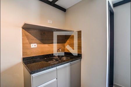 Sala/Cozinha de apartamento para alugar com 1 quarto, 21m² em Bangú, Santo André