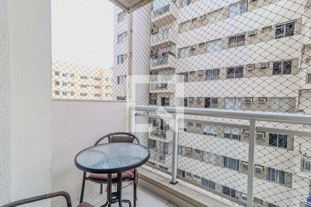 Varanda da Sala de apartamento à venda com 2 quartos, 58m² em Todos Os Santos, Rio de Janeiro