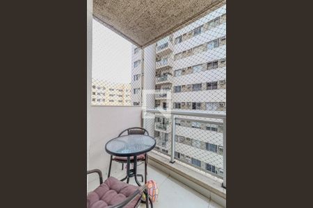 Varanda da Sala de apartamento à venda com 2 quartos, 58m² em Todos Os Santos, Rio de Janeiro