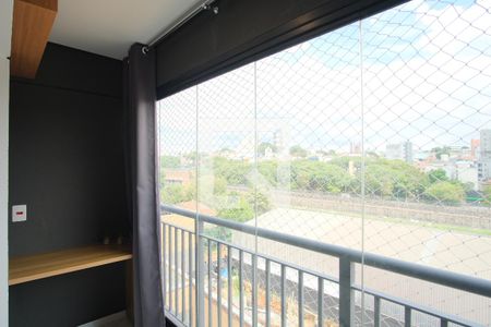 Varanda de kitnet/studio para alugar com 1 quarto, 26m² em Vila Esperança, São Paulo