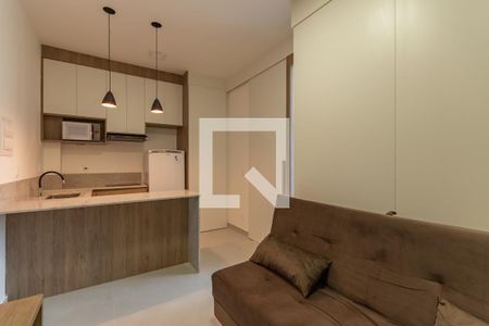 Sala de apartamento para alugar com 1 quarto, 33m² em Ouro Preto, Belo Horizonte