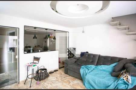 Sala de casa para alugar com 2 quartos, 125m² em Vila Nogueira, Diadema