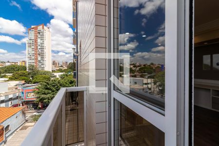 Varanda da Sala de apartamento à venda com 1 quarto, 40m² em Carandiru, São Paulo