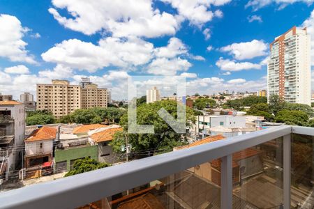 Varanda da Sala de apartamento à venda com 1 quarto, 40m² em Carandiru, São Paulo