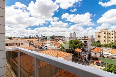 Varanda da Sala de apartamento à venda com 1 quarto, 40m² em Carandiru, São Paulo