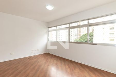 Sala de apartamento para alugar com 3 quartos, 90m² em Indianópolis, São Paulo