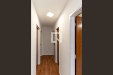 Corredor de apartamento para alugar com 3 quartos, 90m² em Indianópolis, São Paulo