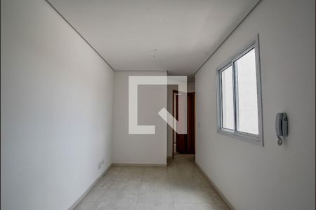 Sala de apartamento à venda com 2 quartos, 80m² em Vila Scarpelli, Santo André