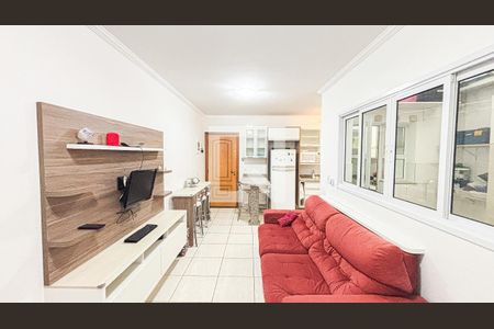 Sala - Sala de Jantar de apartamento à venda com 2 quartos, 59m² em Vila Alzira, Santo André