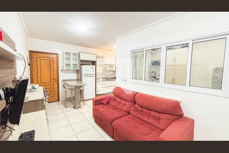 Sala - Sala de Jantar de apartamento à venda com 2 quartos, 59m² em Vila Alzira, Santo André