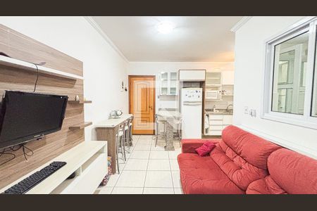 Sala - Sala de Jantar de apartamento à venda com 2 quartos, 59m² em Vila Alzira, Santo André