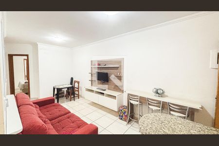 Sala - Sala de Jantar de apartamento à venda com 2 quartos, 59m² em Vila Alzira, Santo André