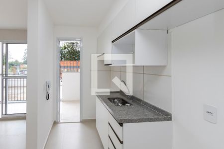 Sala/ Cozinha de apartamento à venda com 2 quartos, 44m² em Jardim Caravelas, São Paulo