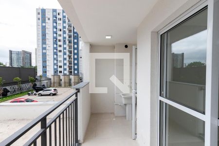 Varanda/Área de Serviço de apartamento à venda com 2 quartos, 44m² em Jardim Caravelas, São Paulo