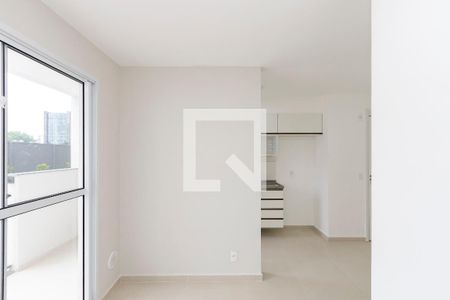 Sala/ Cozinha de apartamento à venda com 2 quartos, 44m² em Jardim Caravelas, São Paulo