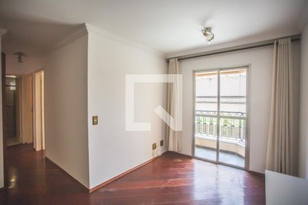 Sala de Estar de apartamento à venda com 2 quartos, 65m² em Mirandópolis, São Paulo