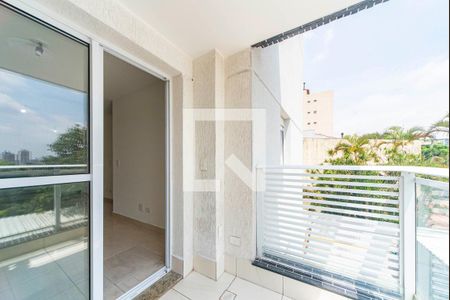 Varanda da Sala de apartamento para alugar com 2 quartos, 50m² em Paraíso, Santo André