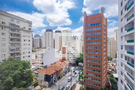 Sala - Vista de apartamento à venda com 3 quartos, 112m² em Cerqueira César, São Paulo