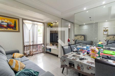 Sala de apartamento para alugar com 2 quartos, 57m² em Capão Raso, Curitiba