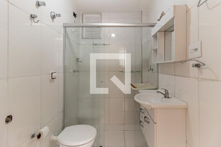 Banheiro de kitnet/studio à venda com 1 quarto, 37m² em Santa Cecilia, São Paulo