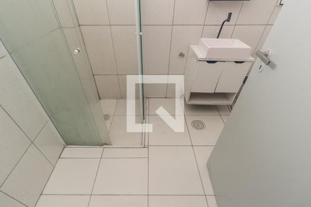 Banheiro de kitnet/studio para alugar com 1 quarto, 34m² em Centro Histórico de São Paulo, São Paulo