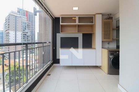 Varanda da Sala de apartamento à venda com 2 quartos, 57m² em Pompeia, São Paulo