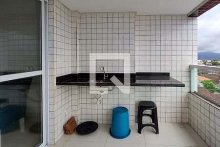 Sacada Sala de apartamento para alugar com 2 quartos, 67m² em Vila Assuncao, Praia Grande
