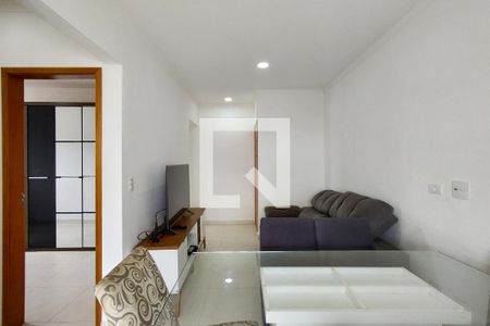 Sala de apartamento para alugar com 2 quartos, 67m² em Vila Assuncao, Praia Grande