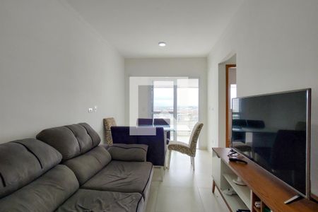 Sala de apartamento para alugar com 2 quartos, 67m² em Vila Assuncao, Praia Grande