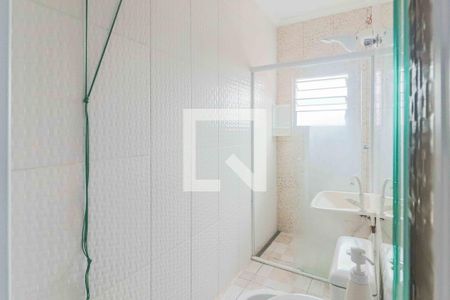 Banheiro / Lavanderia de apartamento à venda com 1 quarto, 30m² em Jardim Ester Yolanda, São Paulo