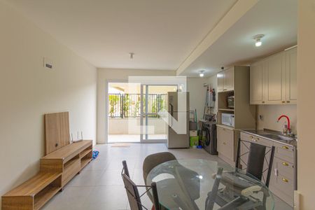 Sala/Cozinha de apartamento à venda com 2 quartos, 54m² em Harmonia, Canoas