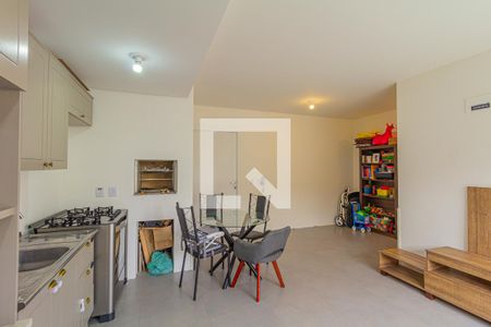 Sala/Cozinha de apartamento à venda com 2 quartos, 54m² em Harmonia, Canoas