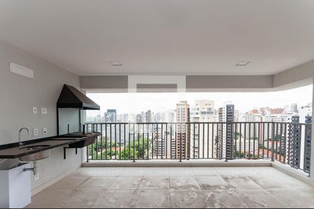 Varanda Gourmet de apartamento à venda com 3 quartos, 115m² em Perdizes, São Paulo