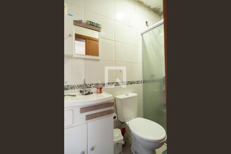 Banheiro de kitnet/studio à venda com 1 quarto, 30m² em Centro Histórico, Porto Alegre