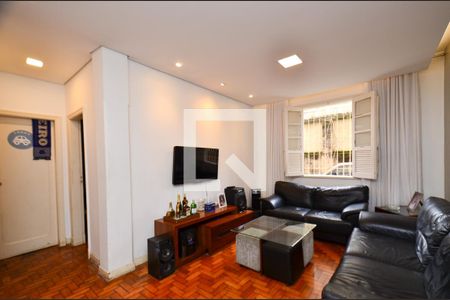 Sala de estar de apartamento à venda com 2 quartos, 100m² em Santa Efigênia, Belo Horizonte