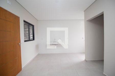 Sala/Cozinha de apartamento para alugar com 1 quarto, 31m² em Parque Sao Luis, São Paulo