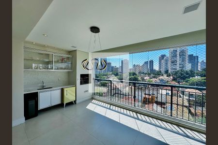 Varanda de apartamento para alugar com 3 quartos, 117m² em Santo Amaro, São Paulo