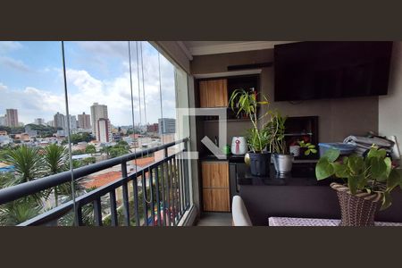 Sacada de apartamento à venda com 3 quartos, 102m² em Santa Paula, São Caetano do Sul