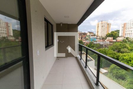 Varanda de kitnet/studio à venda com 1 quarto, 38m² em Ingá, Niterói