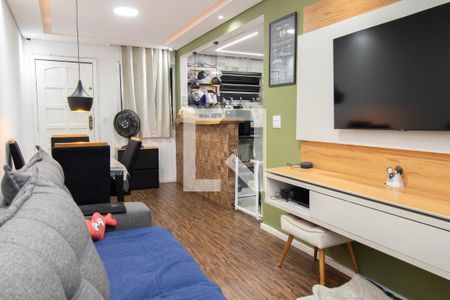 Sala de apartamento à venda com 2 quartos, 48m² em Jardim Maringa, São Paulo