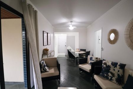 Sala de apartamento para alugar com 2 quartos, 78m² em Centro, Guarujá