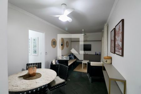 Sala de apartamento para alugar com 2 quartos, 78m² em Centro, Guarujá