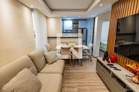 Sala de apartamento à venda com 2 quartos, 48m² em São João Batista, Belo Horizonte