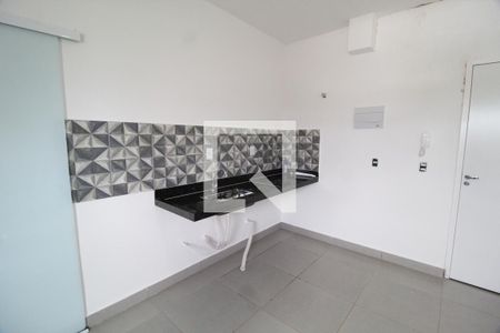 Sala/Cozinha de kitnet/studio para alugar com 1 quarto, 33m² em Umuarama, Uberlândia